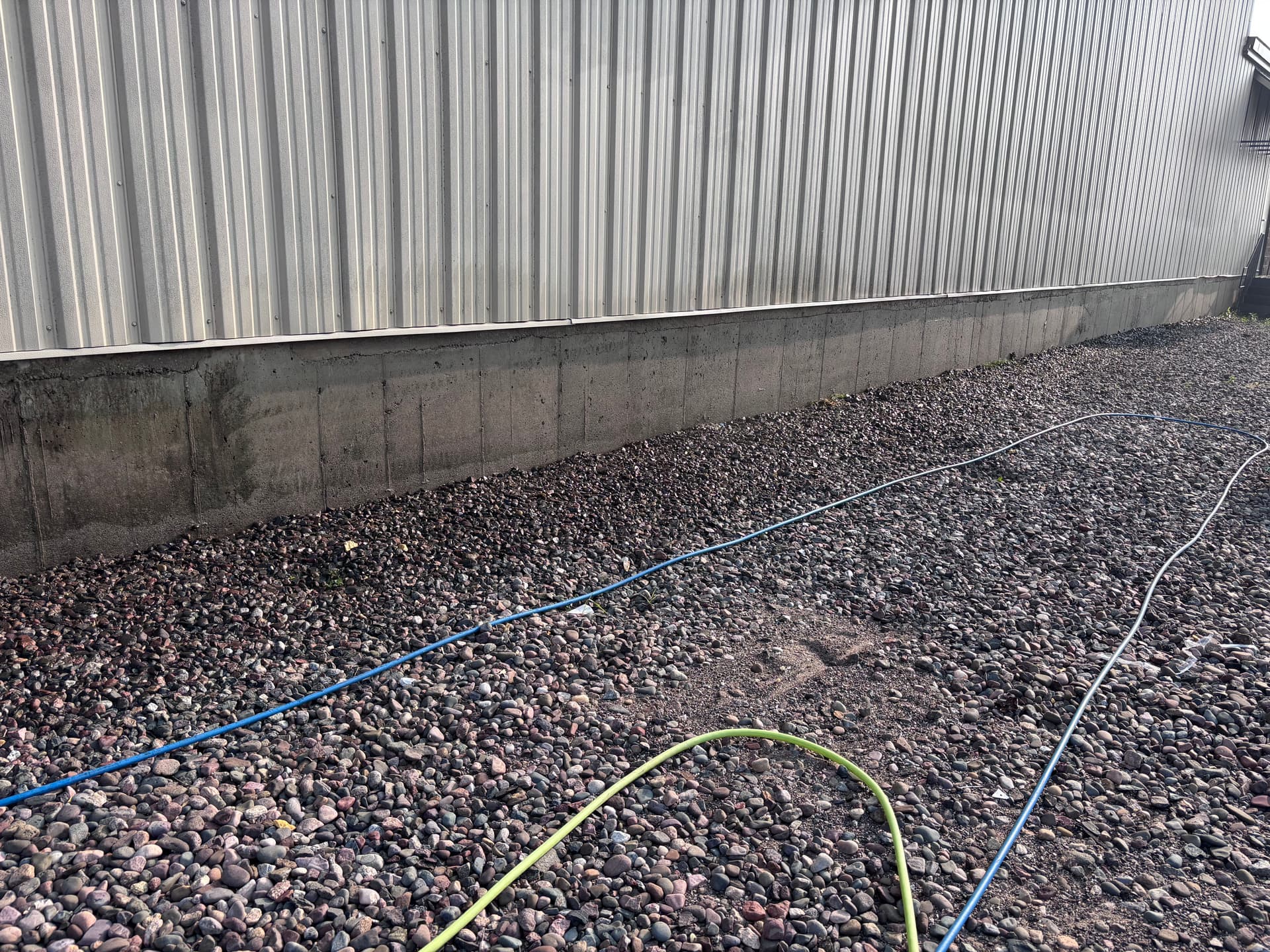 Concrete and Block Wall Wash at Great Northern Corporation
